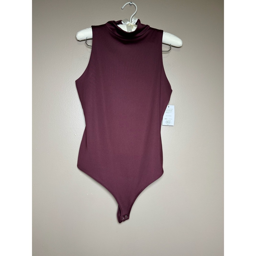 NWT Nine West Maroon Bodysuit Size M